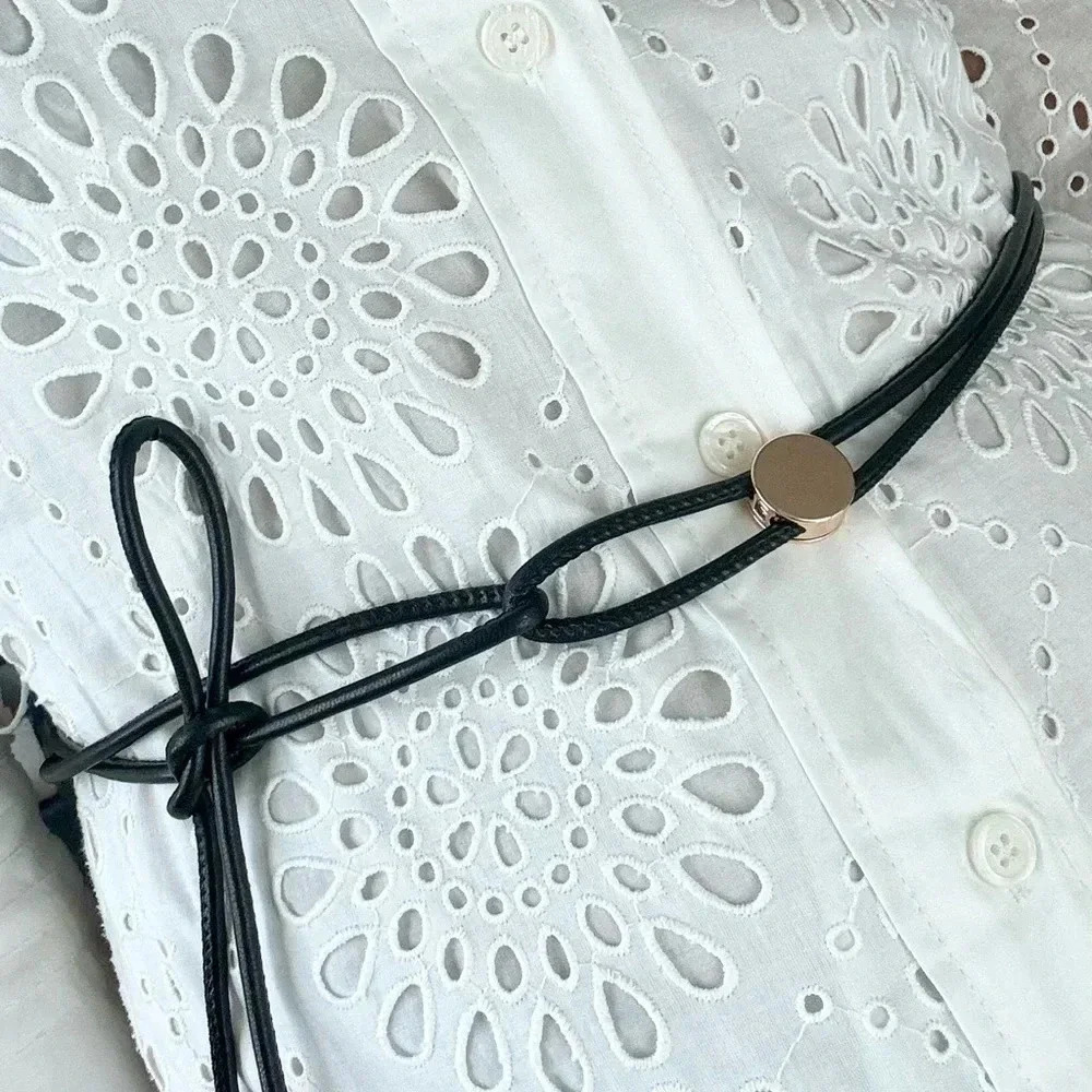 Black Cord Belt - Picture 3 of 5